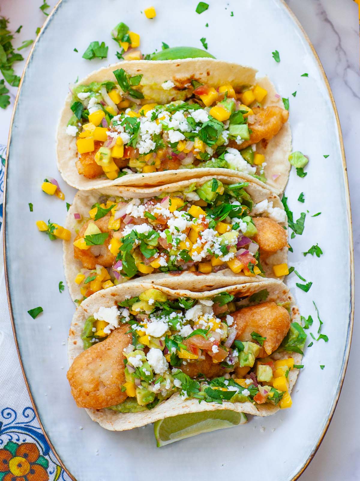 Fish tacos: the ideal combination of freshness, flavor, and crunch