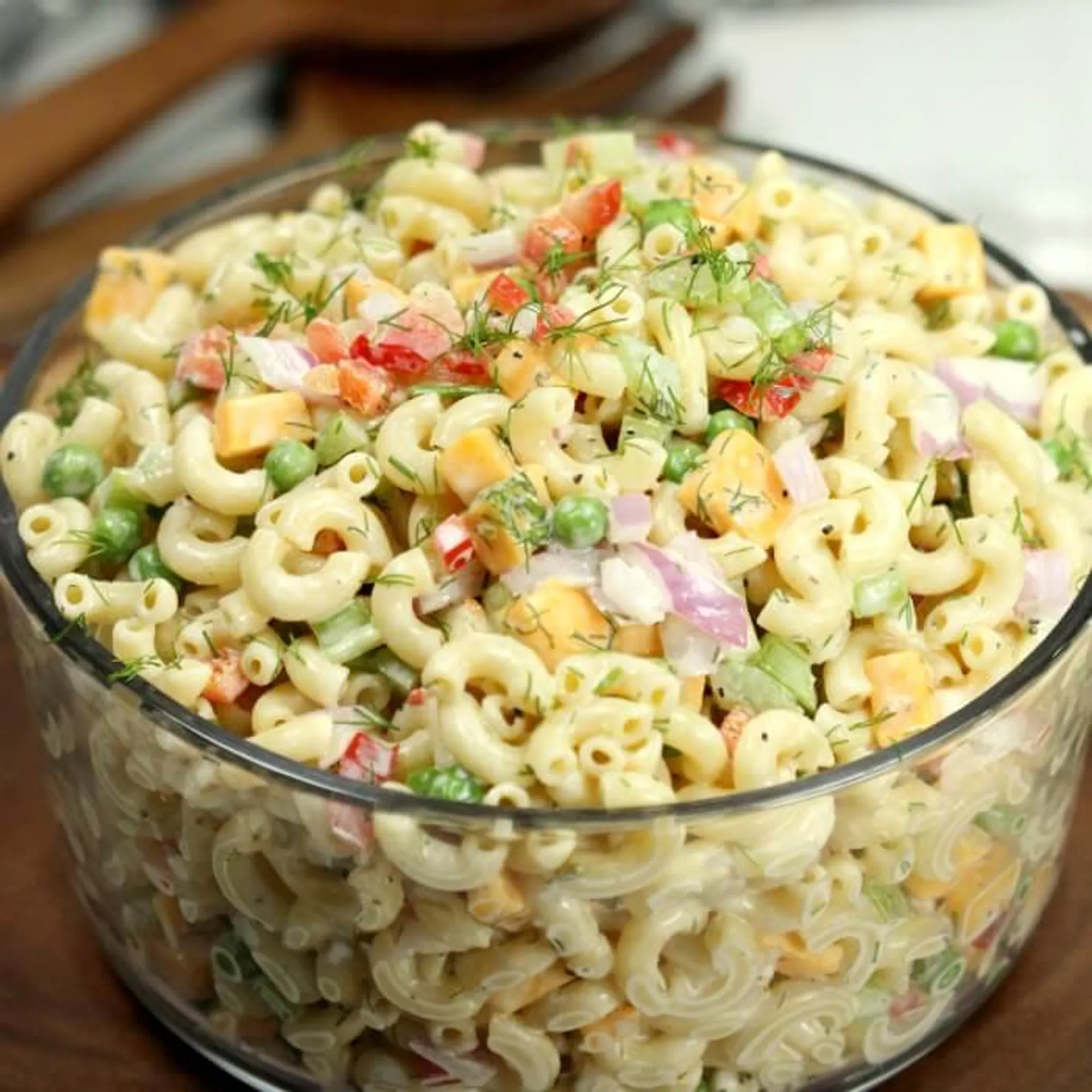Classic Macaroni Salad is a creamy, tangy, and irresistible side dish.